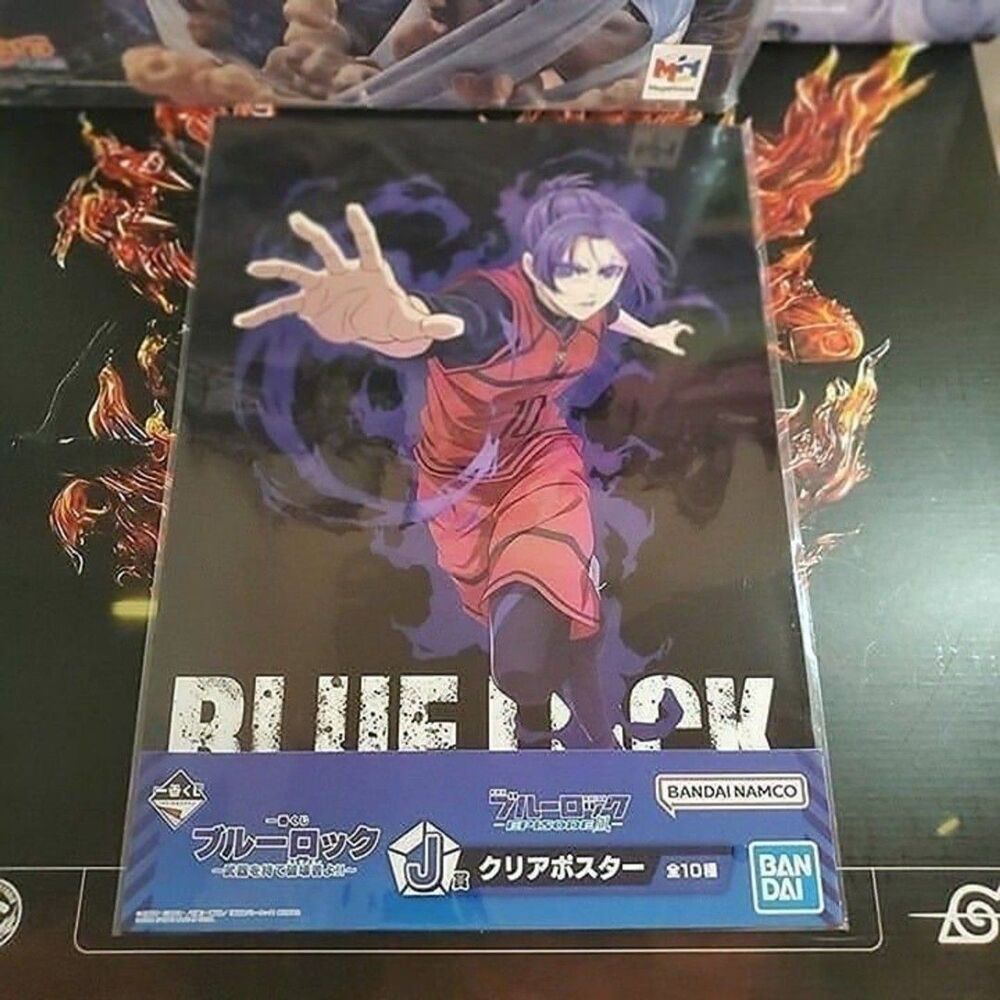 Blue Lock Ichiban Kuji J Prize Clear Poster A3 size New Reo Mikage